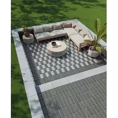 Techo-Bloc Mika Kleanbloc HD² Paver, Onyx Black | 006247
