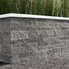 TECHO MINI-CRETA ARCH PILLAR SHALE GREY 48EA/PALLET - ARCHITECTURAL 24" X 3"