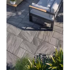 Techo-Bloc Everest HD Slate Paver, 500X500, Shale Grey | 006707