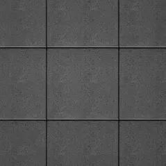 Techo-Bloc Industria HD² Smooth Paver, 600X600X60, Onyx Black | 006876