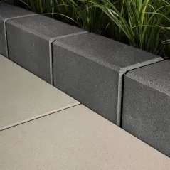 Techo Raffinato Pilr/Crnr/Edge Onyx Blac 24Ea/Pallet - Smooth 180Mm | 007598
