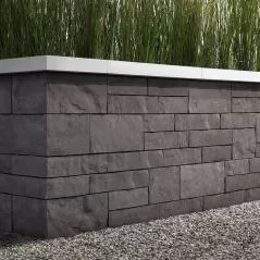 Techo Brandon 90Mm Onyx Black 20.44Sf/Pallet 2.04Sf/Layer 90Mm |  007749