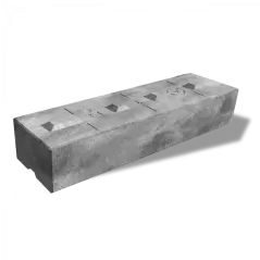Unilock Sienaedge Standard Granite 39-3/8" X 7" X 11-1/2" 12 Ea/ Pallet 4 Ea/ Layer 3 Layers/ Pallet | 0556WS0025121