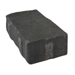 Unilock Westport Small Rectangle Charcoal 1 Layer 11.77 sf/1 Pallet 94.19 sf- 8 Layers - Charcoal 5" X 10" | 1286231110561-1