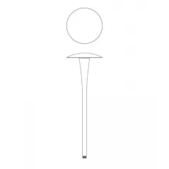 WAC Path Light LED, Al, Brass Bronze | 6011-27BBR