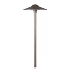 WAC Path LED Canopy, Solid brass coated in Bronze | 6051-27BBR