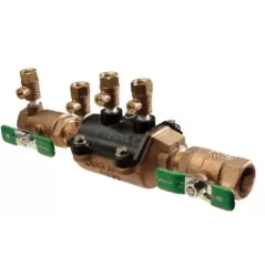 Wilkins/950XL3 Double Check Valve Assembly Backflow Preventer, 3/4" Threaded Male | 34-350XLFT