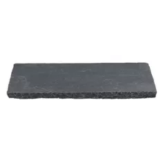 ANTIQUE BLACK - WALL CAP, ROCKFACE - 16" X 24" X 2" (S)