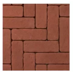 Belgard Brooklyn Paver, 60mm T2 (Truecolor+Durafusion), 2-3/8" x 3" x 9", Carmine