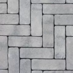 Belgard Brooklyn Paver 60mm T2 Scand Gy Scandina Gray (Truecolor+Durafusion) 103.13 Sf / Pallet, 10.313 Sf / Layer, 10 Layers / Pallet, 550 Units / Pallet, 137.5 Lf / Pallet Soldier, 412.5 Lf / Pallet Sailor 2-3/8" X 3" X 9" | 10151134