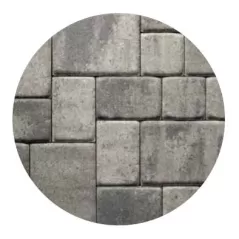 Belgard Cambridge Cobble Paver, 3-Piece, Rio