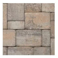 Belgard London Cobble Paver, 60mm, 3-Piece, Jefferson