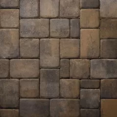 Belgard Cambridge Cobble Paver, 60mm, 3-Piece, Driftwood