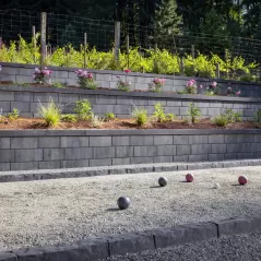BELGARD MELVILLE TANDEM WALL RIO 1 LAYER 11.68 SF/ 1 PALLET 70.1 SF- 6 LAYERS -- RIO 7" X (13",15",18")
