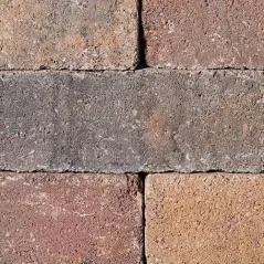 BELGARD WESTON STONE 3 PC BELLA 4" HIGH - 42 SF/PAL - 6 SF/LAYER (4" X 8", 12", 16") 4"