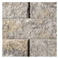 BELGARD ANCHOR FSW LG OXFORD 1 LAYER 6.6 SF/ 1 PALLET 26.4 SF- 4 LAYERS -- OXFORD FREE STANDING WALL (KCMO) 6" X 16/18" X 9"