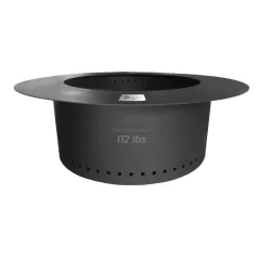 Burley COMFORT II Fire Pit Insert, (ID) 32" x (OD) 46" x (H) 12" Steel | 127500002