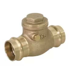 400R Brass 1-Piece Swing Check Valve 3/4" Press Ends | 400R034-NL