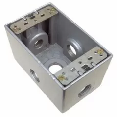 Morris Weatherproof, One Gang Deep Gray, Electrical Box | 36120