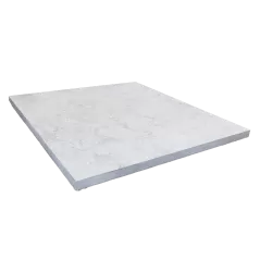 AZUL MONICA FLAMED/BRUSHED TOP SAWN SIDE 24" X 24" X 1"