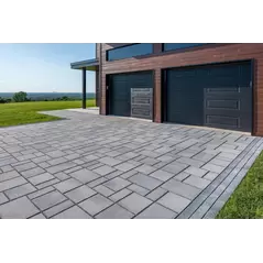 Techo-Bloc Blu 80mm Smooth Paver, Shale Gray, 3-Piece | 000020