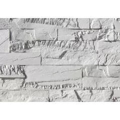 CORONADO BBF SAWTOOTH LEDGE WHITE 125 SF/ PALLET