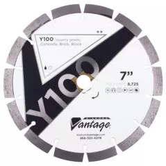 General Purpose, Segmented Saw Blade, (Od) 7" X (Thk) 0.095" | 0709UDUY1-2