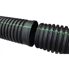 Soil Tight Perf Dual Wall Pipe, 8" x 20' HDPE | 081100020IB