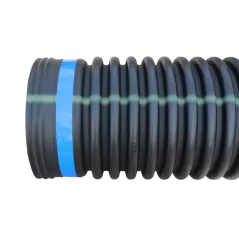 Water Tight Solid Dual Wall Pipe, 12" x 20' HDPE | 12650020IB_alt