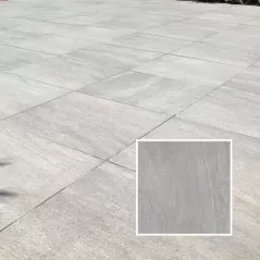PIETRA DI VALS PORCELAIN PAVER 3CM 176 SF/ PAL 8 SF/ BX 4 SF/ EA 24" X 24" X 1-1/8"