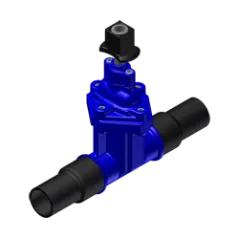 Ductile Iron Resilient Wedge Gate Valve High-Density Polyethylene 3" IPS Butt Fusion | 74-315503