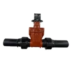 Ductile Iron Resilient Wedge Gate Valve High-Density Polyethylene 10" IPS Butt Fusion | 74-315510