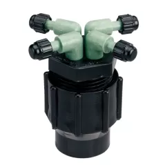 Hydro 4-Port Full Flow Drip Manifold | 7025