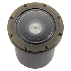 Kichler Well Light LED Vlo 27K Brass | 16023CBR27