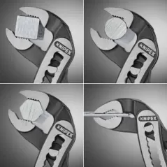 10" L X 2" W Water Pump Plier, Chrome Vanadium Electric Steel, Forged, Oil-Hardened, Plastic Handle | 8801250
