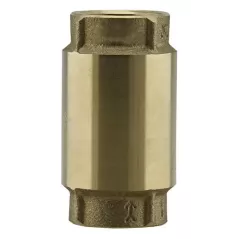 Boshart Standard Brass Check Valve 1" FPT | 17YBCV100NL