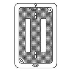 Fibrelyte Electrical and Telephone Box Gray L 15" x W 10" x D 12" | 2006181