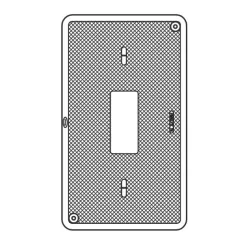 Fibrelyte Valve Box Gray L 30" x W 17" | 2006439