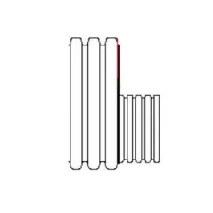 Reducer 18" X 8" N-12 Plain End Fitting | 1872AN