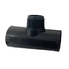 Sch 40 PVC Manifold Tee 1" MPT x Slip | D402