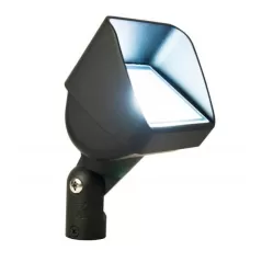 FX LC ZD 6 LED Up Light, FLat Black | LCZD6LEDFB