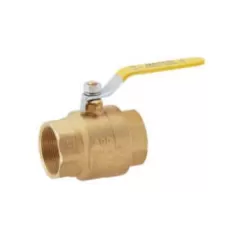 Ball Valve Brass 2-1/2" Threaded Ends | 759T09