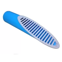 MITERED DRAIN C900 HDPE GRATE LIGHT GREY 8" | 8MD3P