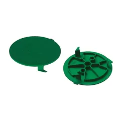 Universal Valve Box Lid Green Dia 10-1/2" x H 2.1" | 10RND-UC