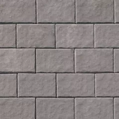 Nicolock Rustico Charcoal 113 Sf/ Pallet - 300 Ea/ Pallet - 3 Ea/ Sf - 10 Lr/ Pallet 6" X 9" X 2-3/8" | 6X9 CHAR