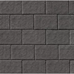 Nicolock Rustico Raven Premium - 113 Sf/ Pallet - 300 Ea/ Pallet - 3 Ea/ Pallet - 10 Lr/ Pallet 6" X 9" X 2-3/8" | 6X9 RAV