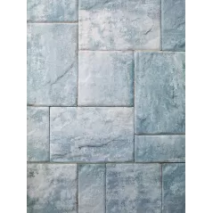 NICOLOCK ALPINE CONT. OCEANIC BLUE 107SF/PALLET 16" X 24"