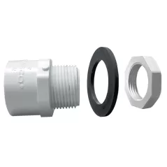 DRAIN PAN FITTING 1"