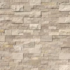 MSI ROMAN BEIGE LEDGER CORNER SPLITFACE 4 EA/ BX TRAVERTINE 6" X 18"