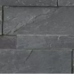 Splitface Panel, Quartzite, 6" X 24", Desert Black